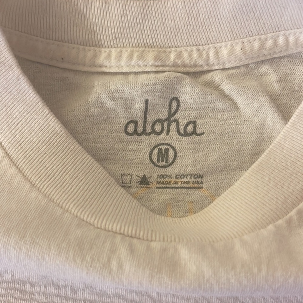 Aloha Army In4mation Sunset “Aloha” Script T-Shir… - image 2
